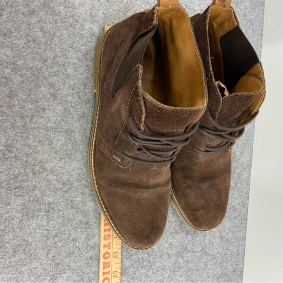 Pajar Canada Men’s Classic Lace Up Brown Suede Ankle Boots Size 12 - Picture 9 of 13